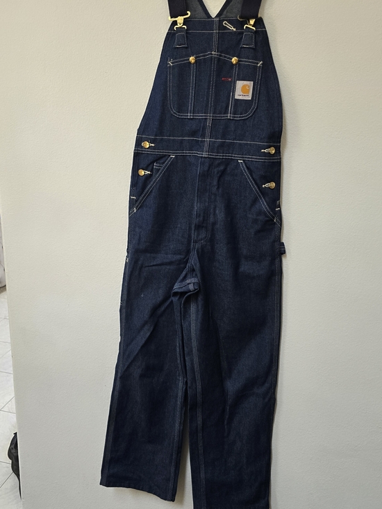 Carhartt Other - Carhartt Men's Dark Blue Denim Overalls